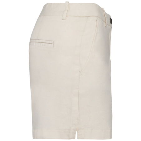 Bermuda chino écoresponsable femme