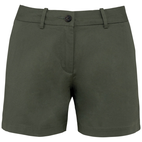 Bermuda chino écoresponsable femme