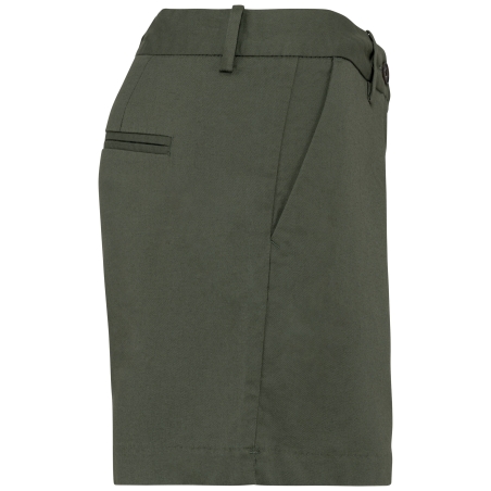 Bermuda chino écoresponsable femme