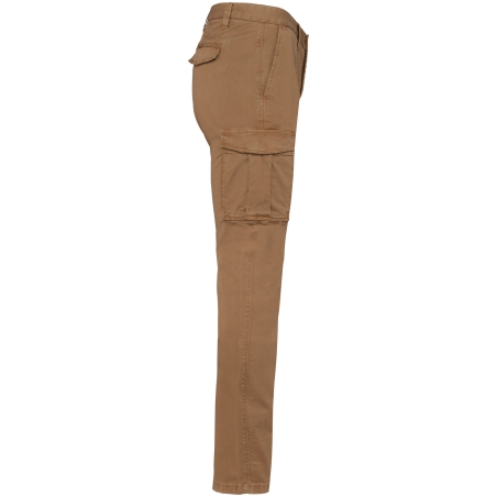 Pantalon cargo écoresponsable délavé homme