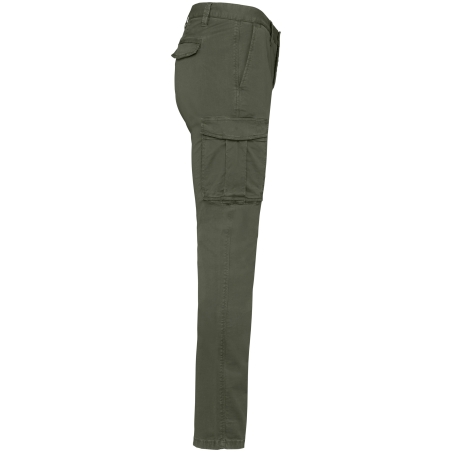 Pantalon cargo écoresponsable délavé homme