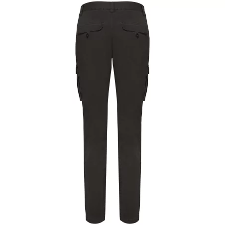 Pantalon cargo écoresponsable délavé femme