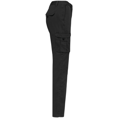 Pantalon cargo écoresponsable délavé femme