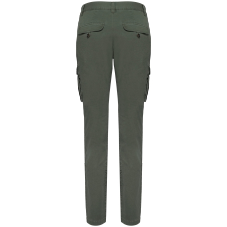 Pantalon cargo écoresponsable délavé femme