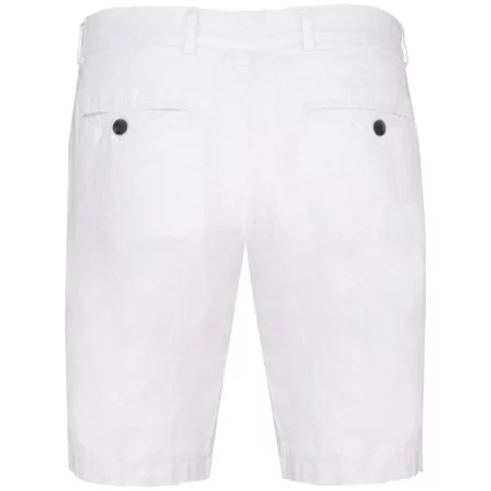 Bermuda en lin homme