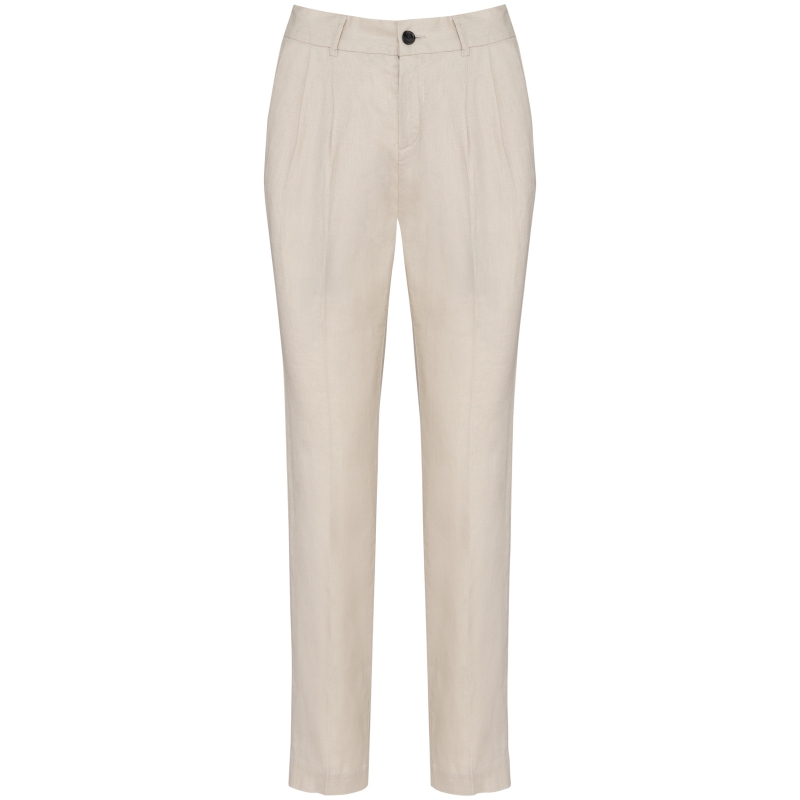 Pantalon en lin femme