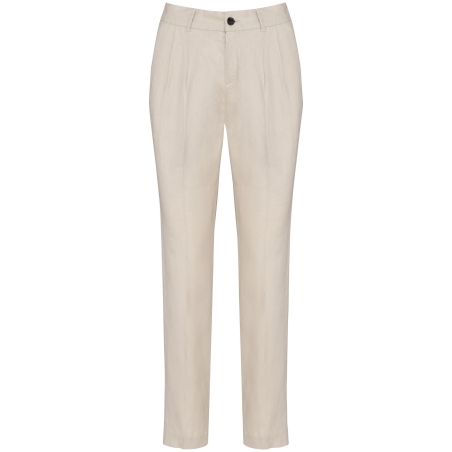 Pantalon en lin femme