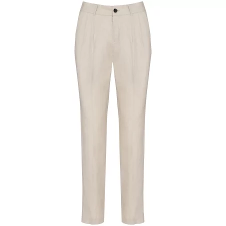 Pantalon en lin femme