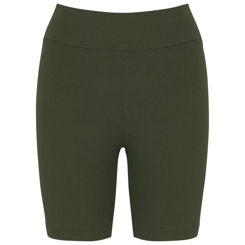 Short écoresponsable côtelé femme
