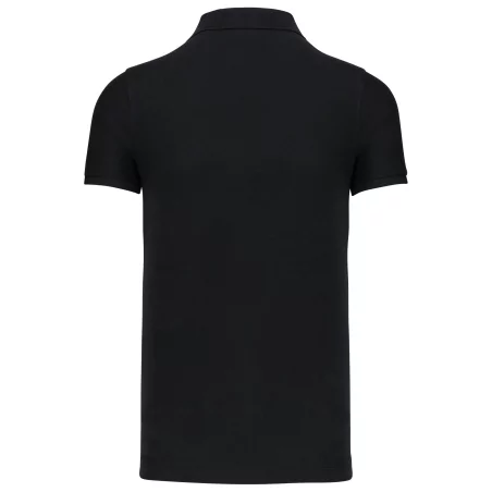 Polos coton piqué bio manches courtes homme