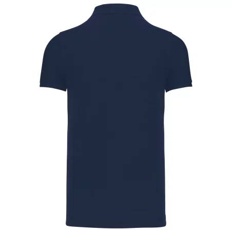 Polos coton piqué bio manches courtes homme