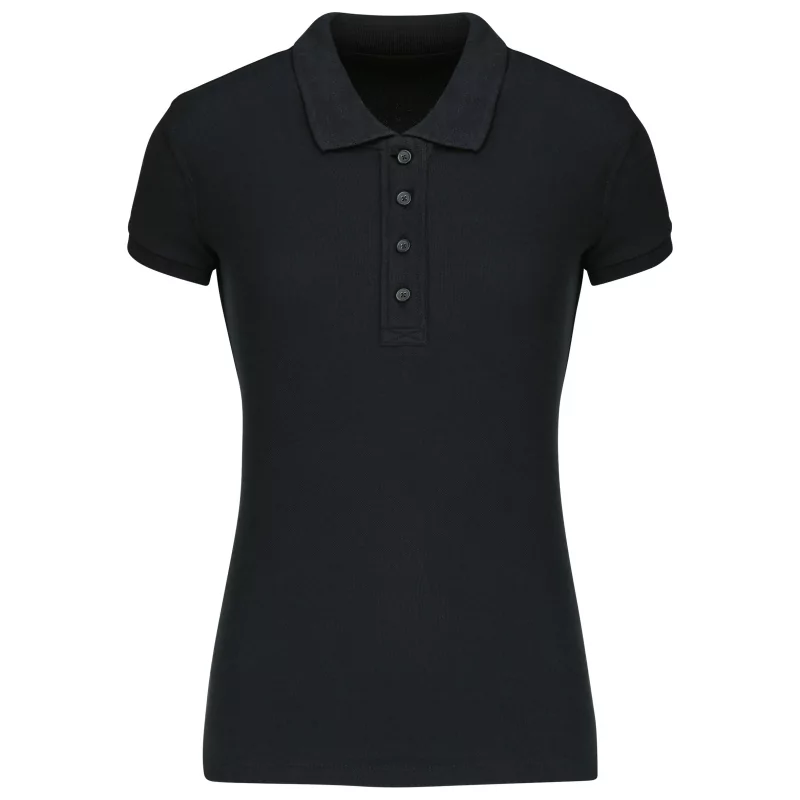 Polo piqué Bio manches courtes femme