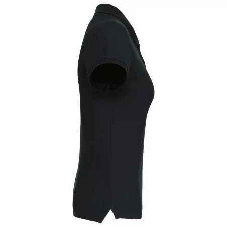Polo piqué Bio manches courtes femme