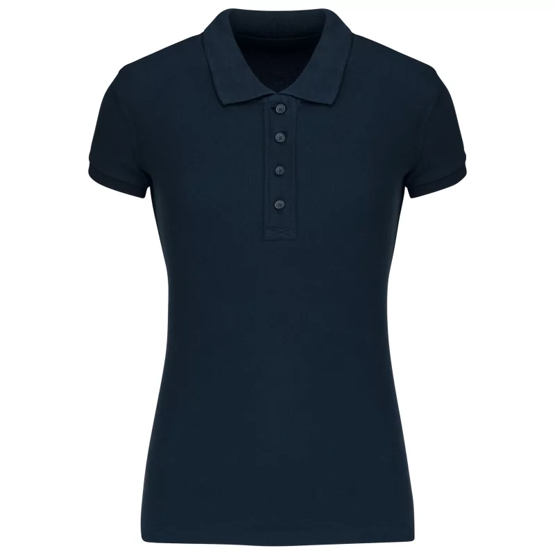Polo piqué Bio manches courtes femme