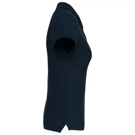Polo piqué Bio manches courtes femme