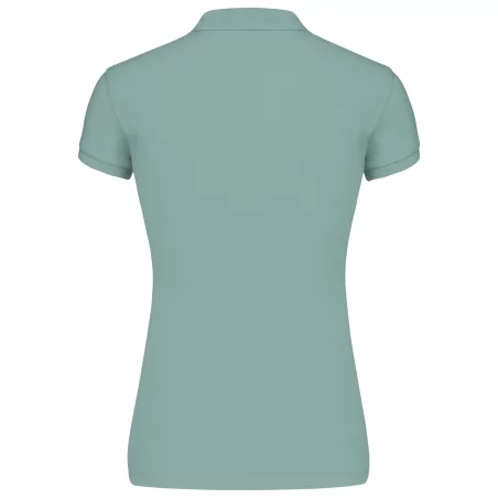Polo piqué Bio manches courtes femme