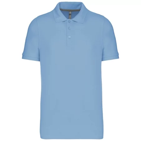 Polo piqué manches courtes homme