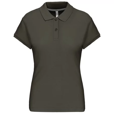 Polo manches courtes femme
