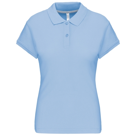 Polo manches courtes femme