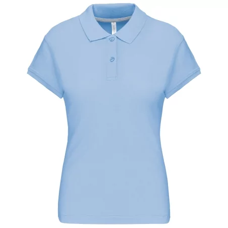 Polo manches courtes femme