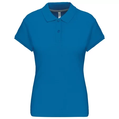 Polo manches courtes femme