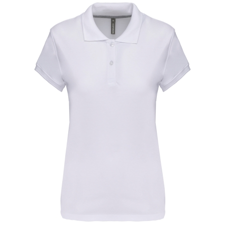 Polo manches courtes femme