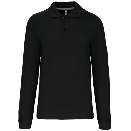 Polo manches longues homme