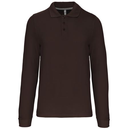 Polo manches longues homme