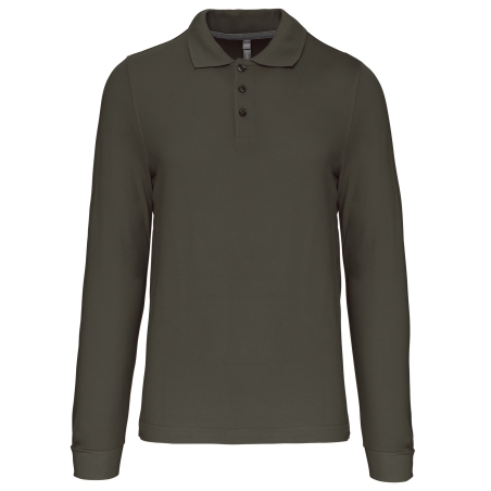 Polo manches longues homme