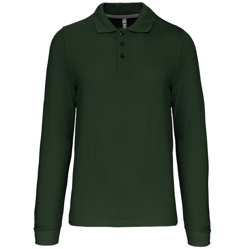 Polo manches longues homme