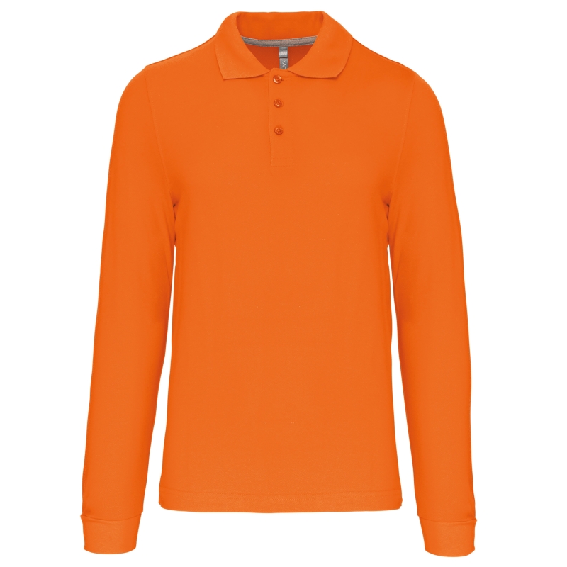 Polo manches longues homme