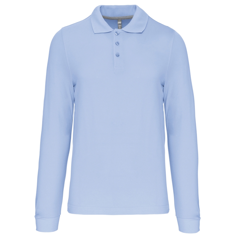 Polo manches longues homme