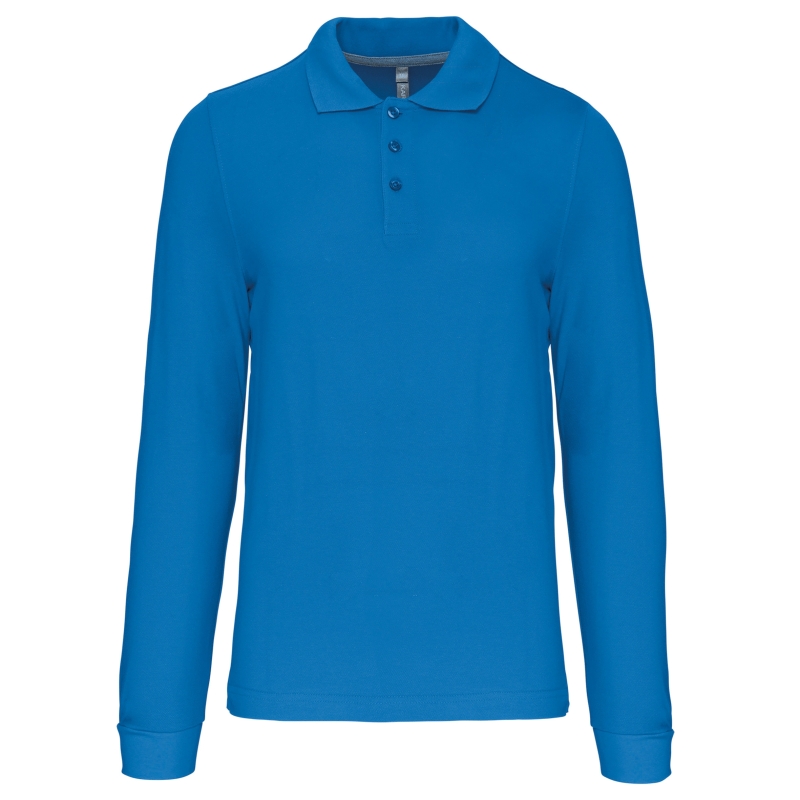 Polo manches longues homme