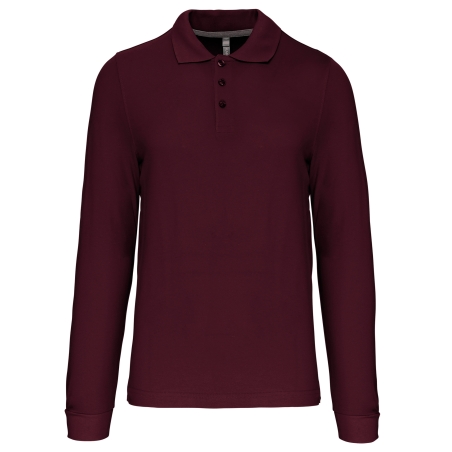 Polo manches longues homme