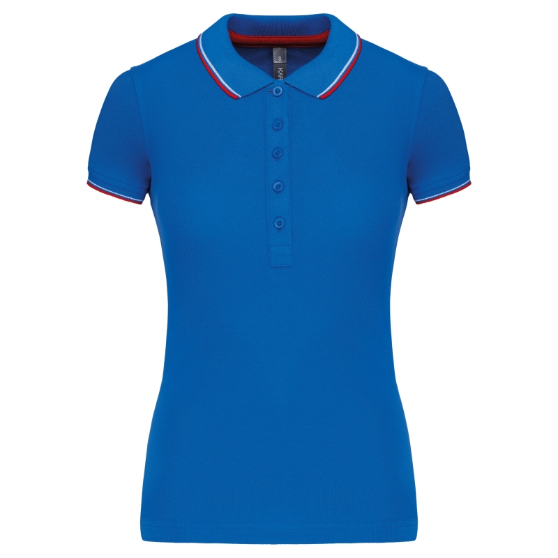 Polo manches courtes femme