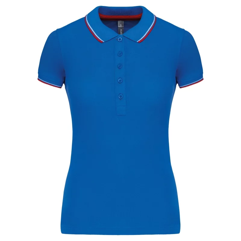 Polo manches courtes femme