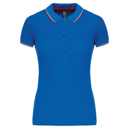 Polo manches courtes femme