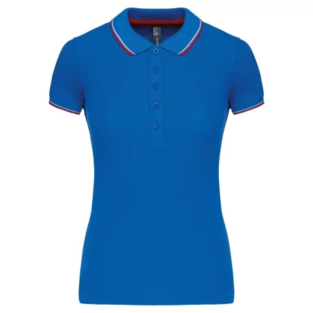 Polo manches courtes femme