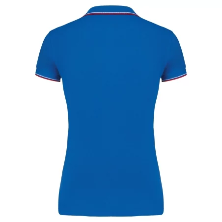 Polo manches courtes femme