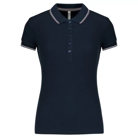 Polo manches courtes femme