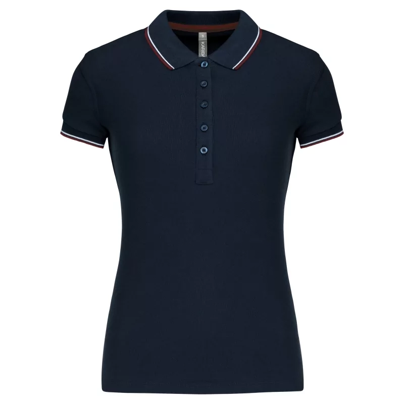 Polo manches courtes femme