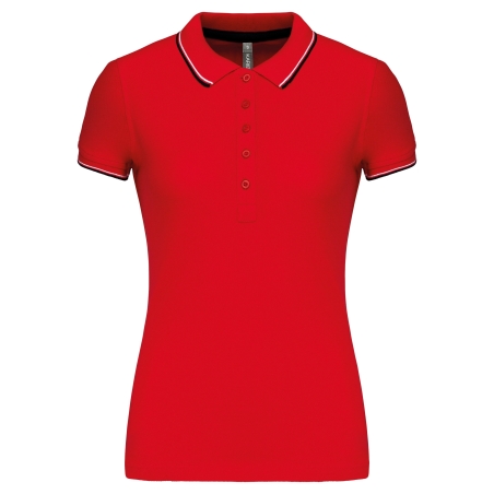 Polo manches courtes femme