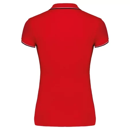Polo manches courtes femme