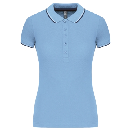 Polo manches courtes femme