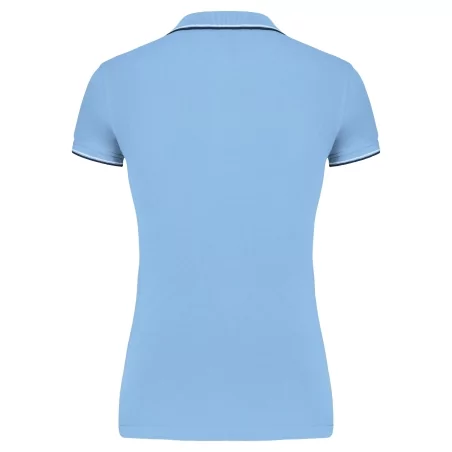 Polo manches courtes femme