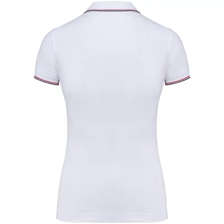 Polo manches courtes femme