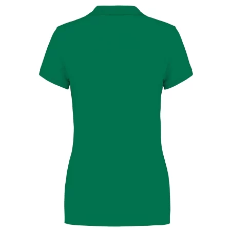 Polo piqué manches courtes femme