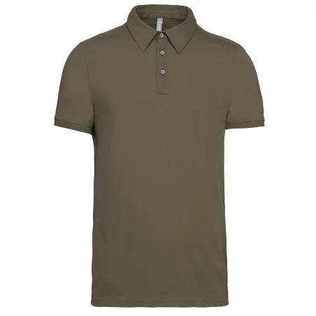 Polo jersey manches courtes homme