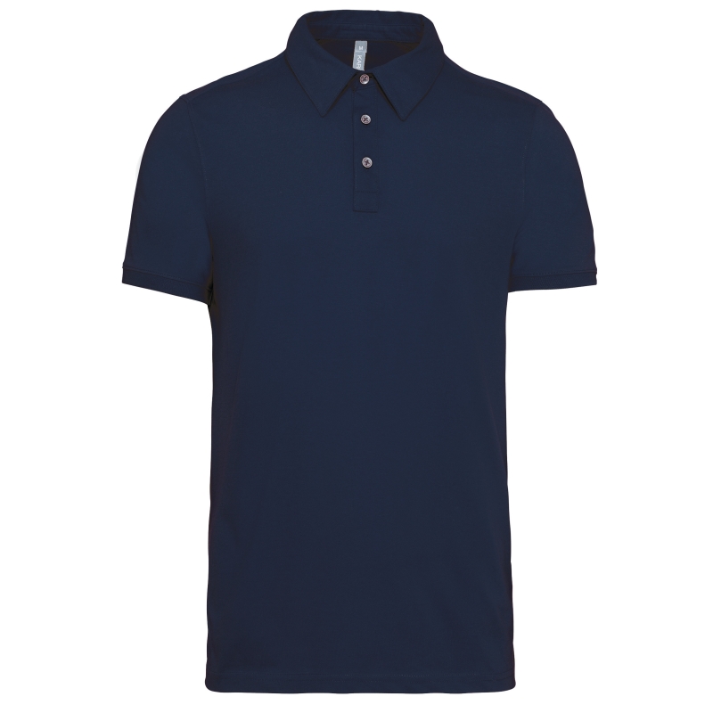 Polo jersey manches courtes homme