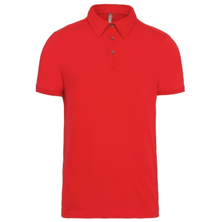 Polo jersey manches courtes homme